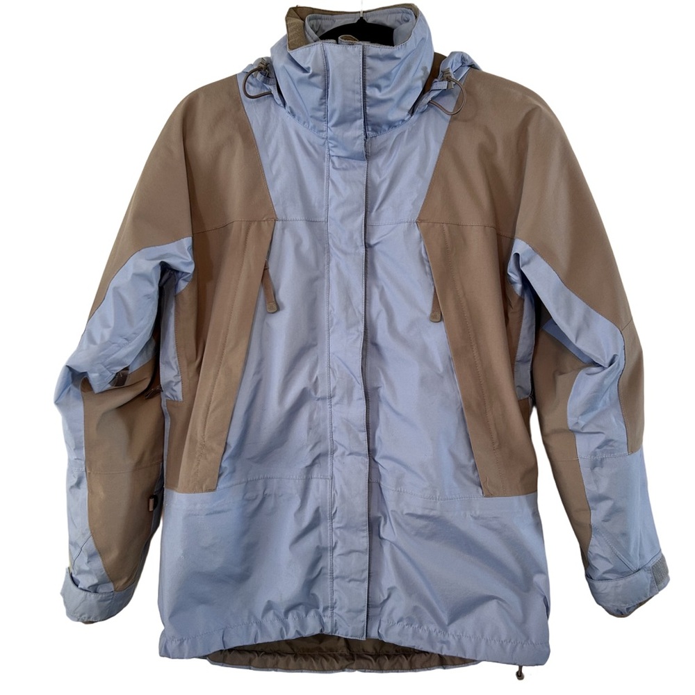 The North Face Gore-Tex Light Blue Grey Ski Jacket SP